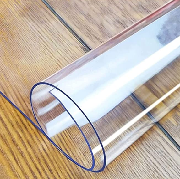 Generico Tovaglia salvatavolo trasparente in PVC - rettangolo 2 mm