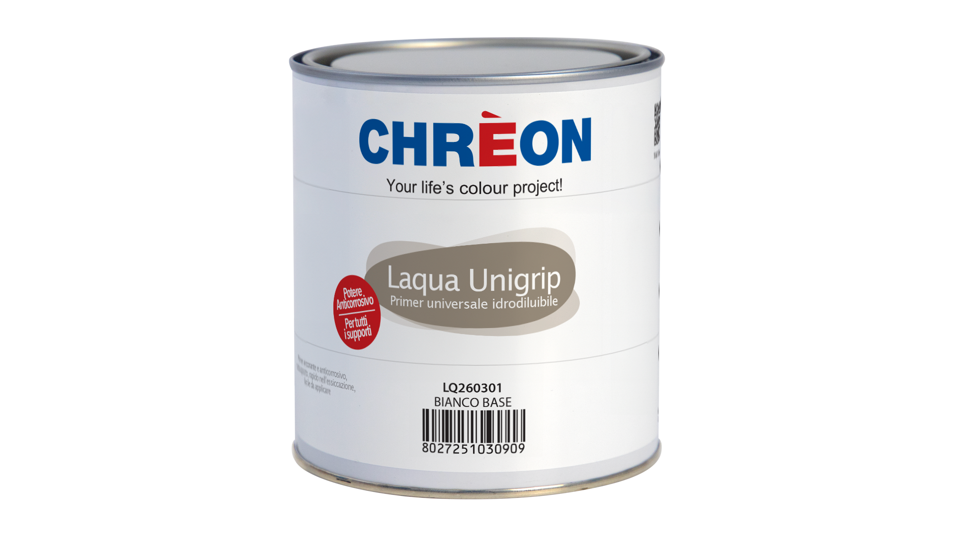 PRIMER UNIVERSALE LAQUA UNIGRIP BIANCO - 0,750ML